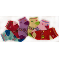 Girl's Socks Bears with Flowers Assorted